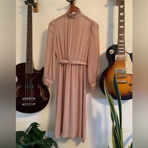 Vintage Lady Carol Dress, Sheer, No Lining, Very delicate